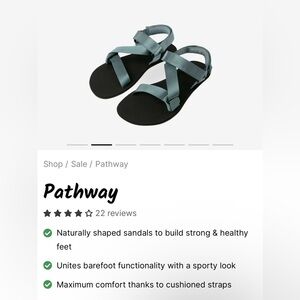 Feel Grounds Barefoot Minimalist Sandal size W9/M7